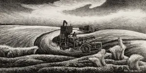 Aaron Pyle (1903-1972)Record for a Lithograph $1,700