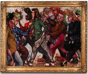 Dorothy Bartholemy (1914 - 2005) Oil Dated 1944