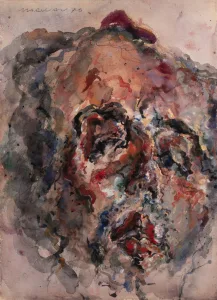 Marwan Kassab-Bachi (1934-2016) WatercolorSOLD $22,000